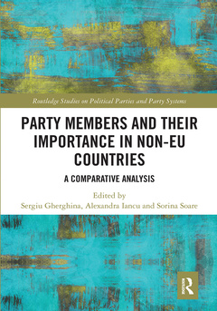 Cover of the book Party Members and Their Importance in Non-EU Countries