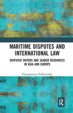 Couverture de l’ouvrage Maritime Disputes and International Law