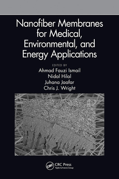 Couverture de l’ouvrage Nanofiber Membranes for Medical, Environmental, and Energy Applications