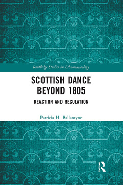 Couverture de l’ouvrage Scottish Dance Beyond 1805
