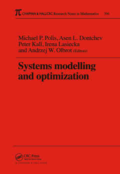 Couverture de l’ouvrage Systems Modelling and Optimization Proceedings of the 18th IFIP TC7 Conference