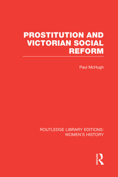 Couverture de l’ouvrage Prostitution and Victorian Social Reform