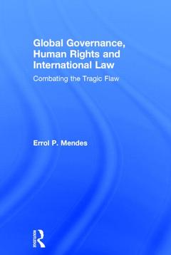 Couverture de l’ouvrage Global Governance, Human Rights and International Law