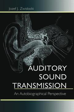 Couverture de l’ouvrage Auditory Sound Transmission