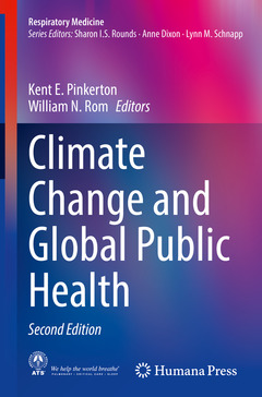 Couverture de l’ouvrage Climate Change and Global Public Health