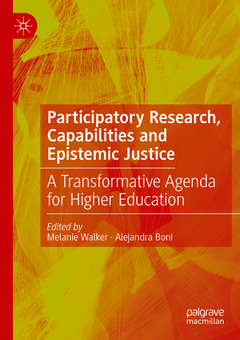 Cover of the book Participatory Research, Capabilities and Epistemic Justice