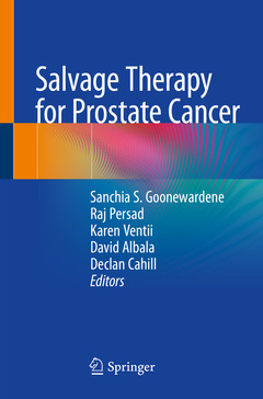 Couverture de l’ouvrage Salvage Therapy for Prostate Cancer