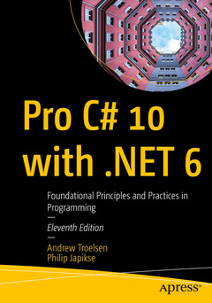 Couverture de l’ouvrage Pro C# 10 with .NET 6