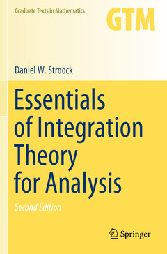Couverture de l’ouvrage Essentials of Integration Theory for Analysis