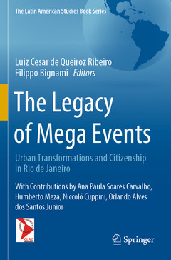 Couverture de l’ouvrage The Legacy of Mega Events