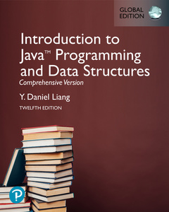 Couverture de l’ouvrage Introduction to Java Programming and Data Structures, Comprehensive Version, Global Edition