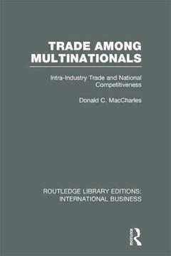 Couverture de l’ouvrage Trade Among Multinationals (RLE International Business)