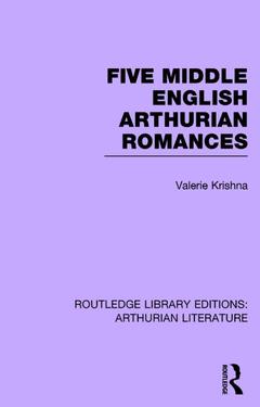 Couverture de l’ouvrage Five Middle English Arthurian Romances