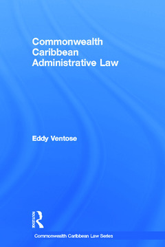 Couverture de l’ouvrage Commonwealth Caribbean Administrative Law