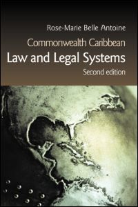 Couverture de l’ouvrage Commonwealth Caribbean Law and Legal Systems