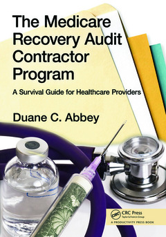 Couverture de l’ouvrage The Medicare Recovery Audit Contractor Program