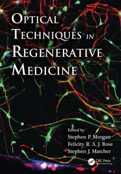 Couverture de l’ouvrage Optical Techniques in Regenerative Medicine