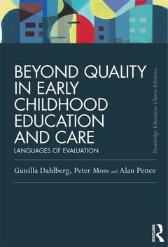 Couverture de l’ouvrage Beyond Quality in Early Childhood Education and Care
