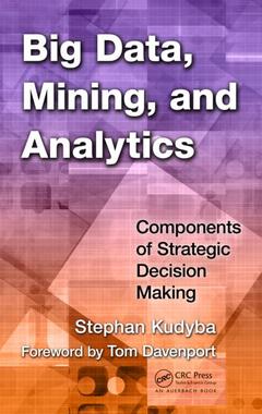 Couverture de l’ouvrage Big Data, Mining, and Analytics