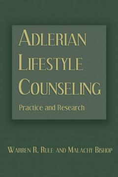 Couverture de l’ouvrage Adlerian Lifestyle Counseling