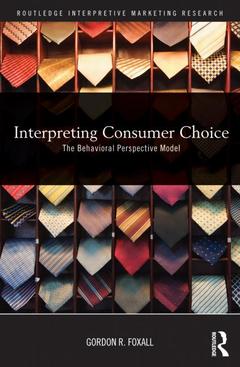 Couverture de l’ouvrage Interpreting Consumer Choice