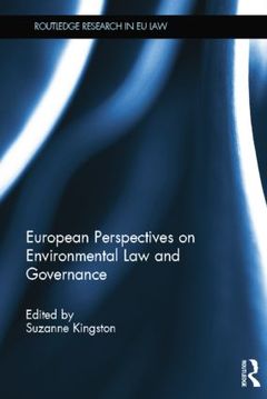 Couverture de l’ouvrage European Perspectives on Environmental Law and Governance