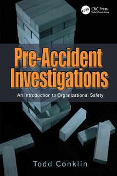 Cover of the book Pre-Accident Investigations