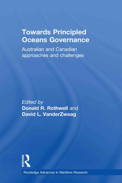 Couverture de l’ouvrage Towards Principled Oceans Governance