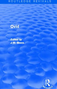 Couverture de l’ouvrage Ovid (Routledge Revivals)