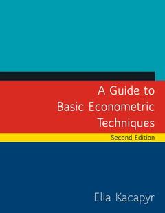Couverture de l’ouvrage A Guide to Basic Econometric Techniques
