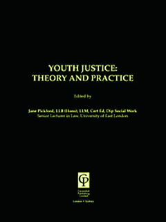 Couverture de l’ouvrage Youth Justice: Theory & Practice