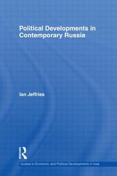 Couverture de l’ouvrage Political Developments in Contemporary Russia
