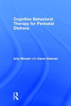 Couverture de l’ouvrage Cognitive Behavioral Therapy for Perinatal Distress
