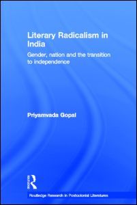 Couverture de l’ouvrage Literary Radicalism in India