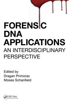 Couverture de l’ouvrage Forensic DNA Applications