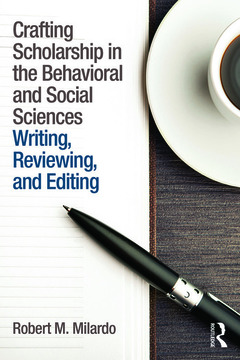 Cover of the book Crafting Scholarship in the Behavioral and Social Sciences