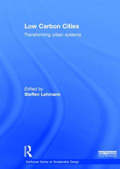 Couverture de l’ouvrage Low Carbon Cities