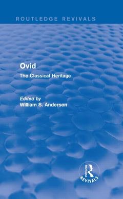 Couverture de l’ouvrage Ovid (Routledge Revivals)