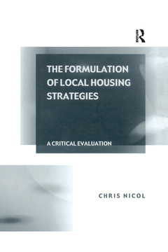 Couverture de l’ouvrage The Formulation of Local Housing Strategies