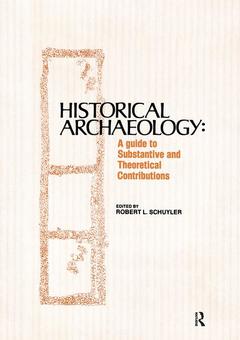 Couverture de l’ouvrage Historical Archaeology