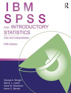 Couverture de l’ouvrage IBM SPSS for Introductory Statistics