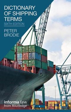 Couverture de l’ouvrage Dictionary of Shipping Terms
