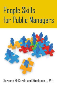Cover of the book People Skills for Public Managers