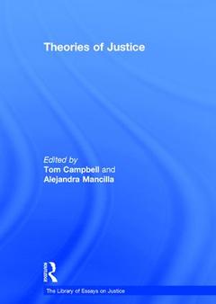 Couverture de l’ouvrage Theories of Justice