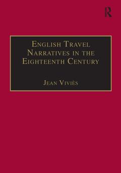 Couverture de l’ouvrage English Travel Narratives in the Eighteenth Century
