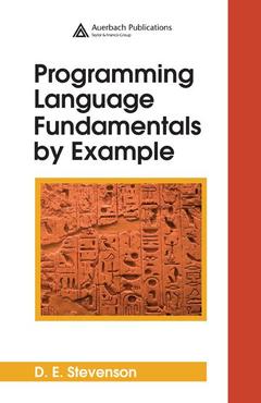 Couverture de l’ouvrage Programming Language Fundamentals by Example