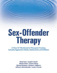 Couverture de l’ouvrage Sex-Offender Therapy