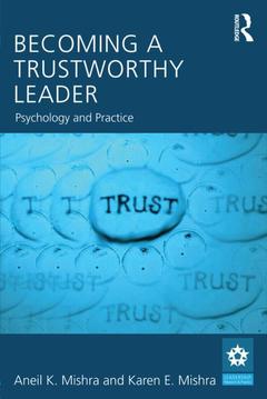 Couverture de l’ouvrage Becoming a Trustworthy Leader