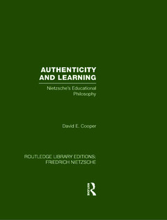 Couverture de l’ouvrage Authenticity and Learning
