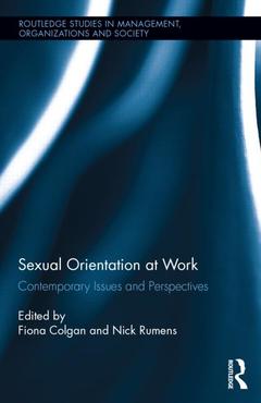 Couverture de l’ouvrage Sexual Orientation at Work